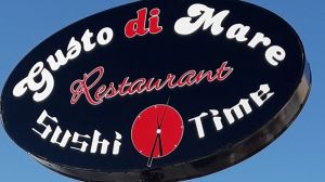 Logo Gusto Di Mare & Sushi Time